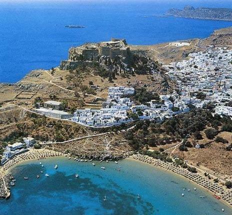 Next To Haraki Beach , Taverns Bars & 10 To Lindos Exteriör bild